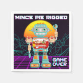 Serviette En Papier Pie Mince Riggé - Jeu sur (Devant)