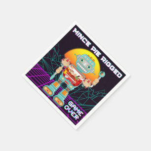 Serviette En Papier Pie Mince Riggé - Jeu sur