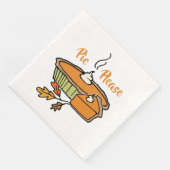 Serviette En Papier Pie S'Il Vous Plaît | CITROUILLE (Coin)