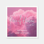 Serviette En Papier Piece of Heaven est en chemin Dreamy Magical (Devant)