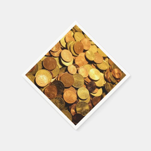 Serviette En Papier Pièces (Coin)