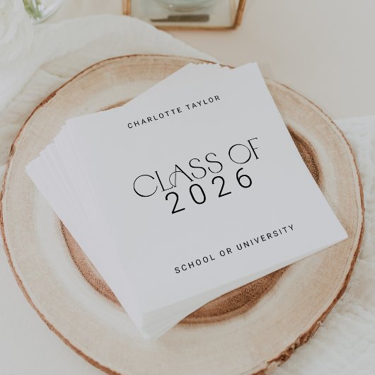 Serviette En Papier Pied moderne | Classe minimale de 2025