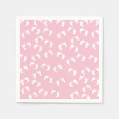 Serviette En Papier Pieds bébé (Devant)