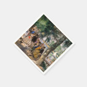 Serviette En Papier Pierre-Auguste Renoir - Baignade sur la Seine (Coin)