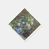 Serviette En Papier Pierre-Auguste Renoir - Bouquet de printemps (Coin)