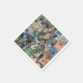 Serviette En Papier Pierre-Auguste Renoir - Chefs-d'oeuvre (Coin)