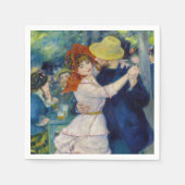 Serviette En Papier Pierre-Auguste Renoir - Danse à Bougival (Devant)