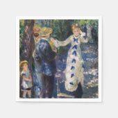 Serviette En Papier Pierre-Auguste Renoir - La Couture (Devant)