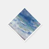 Serviette En Papier Pierre-Auguste Renoir - La mer (Coin)
