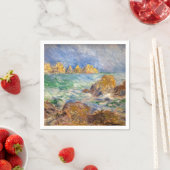 Serviette En Papier Pierre-Auguste Renoir - Marine, Guernesey (En situation)