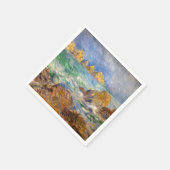 Serviette En Papier Pierre-Auguste Renoir - Marine, Guernesey (Coin)