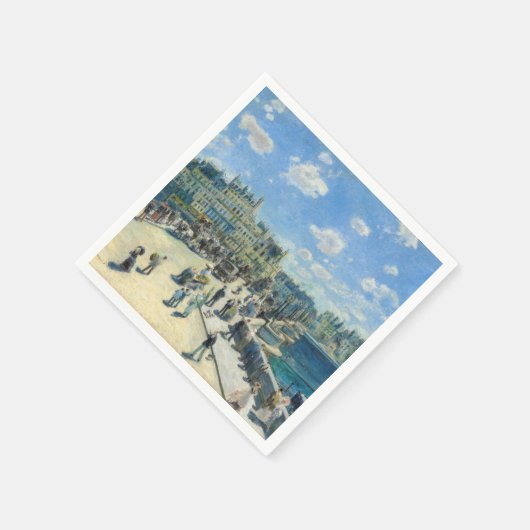 Serviette En Papier Pierre-Auguste Renoir - Paris, Pont-Neuf (Coin)