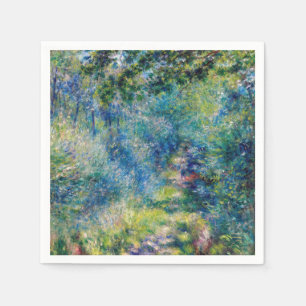 Serviette En Papier Pierre-Auguste Renoir - Sentier dans la forêt