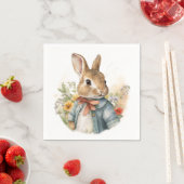 Serviette En Papier Pierre de lapin (En situation)