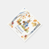 Serviette En Papier Pierre lapin baby shower automne vaisselle (Coin)