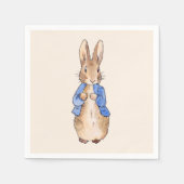 Serviette En Papier Pierre le lapin (Devant)