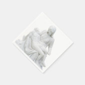 Serviette En Papier Pieta sculptée (Coin)