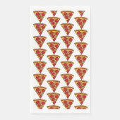 Serviette En Papier piezas de pizza idividuales en patrón (Devant)