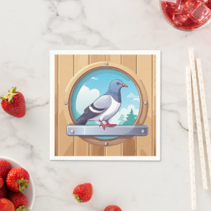 Serviette En Papier Pigeon