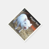 Serviette En Papier Piggin' Out Farm Life (Coin)