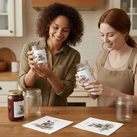 Serviette En Papier Piglet en jeu, personnalisation