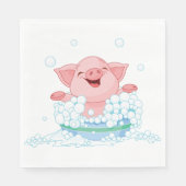 Serviette En Papier Piglet Prise De Papier De Bain Napkins (Devant)
