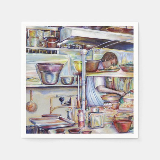 Serviette En Papier Pigtail Soup, Singapour (Devant)