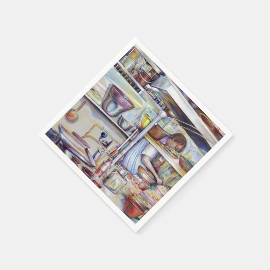 Serviette En Papier Pigtail Soup, Singapour (Coin)