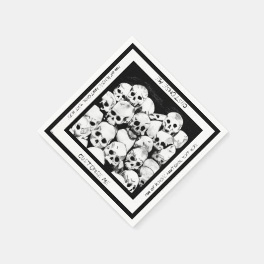 Serviette En Papier Pile-O-Skulls (Coin)