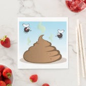 Serviette En Papier Pile Puant De Poop (En situation)