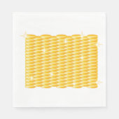Serviette En Papier Piles De Pièces D'Or (Devant)