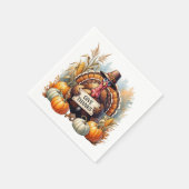 Serviette En Papier Pilgrim Spirit & Pumpkin Joy (Coin)