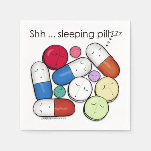 Serviette En Papier Pilules de sommeil-médicaments