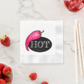 Serviette En Papier Piment (En situation)