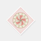 Serviette En Papier Pin et menthe poivrée (Coin)