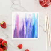 Serviette En Papier Pinceau rose violet Peinture Trucs Aquarelle Peint (En situation)