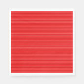 Serviette En Papier Pinceau rouge trié (Devant)
