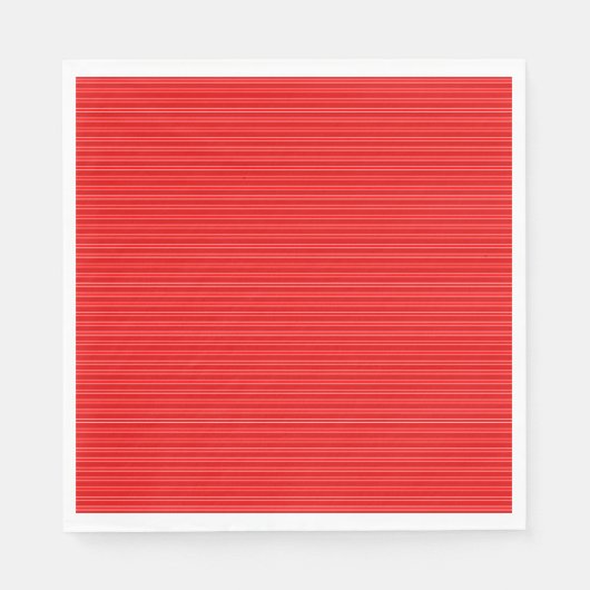 Serviette En Papier Pinceau rouge trié (Devant)