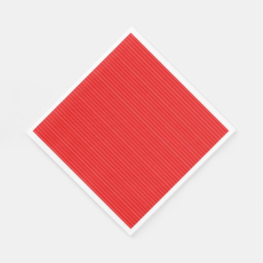 Serviette En Papier Pinceau rouge trié (Coin)