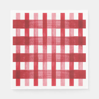 Serviette En Papier Pinch of Love Kitchen Red Party