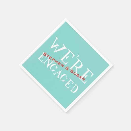 Serviette En Papier Pinch Us Robin Blue Fiançailles Crawfish Boil Part (Coin)