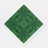 Serviette En Papier Pine Mandala Forest Paper Napkins (Coin)