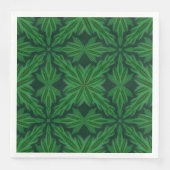 Serviette En Papier Pine Mandala Forest Paper Napkins (Devant)