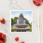 Serviette En Papier Pineapple Fountain à Charleston (En situation)