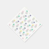 Serviette En Papier Pineapples (Coin)
