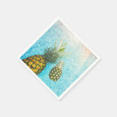 Serviette En Papier Pineapples dans la piscine de Swimming (Coin)