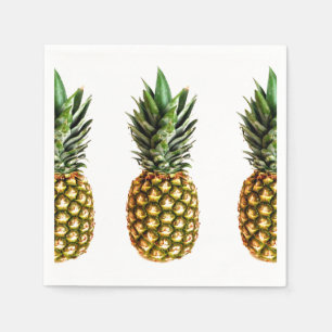 Serviette En Papier Pineappy imprimer papier tropical serviettes de fê