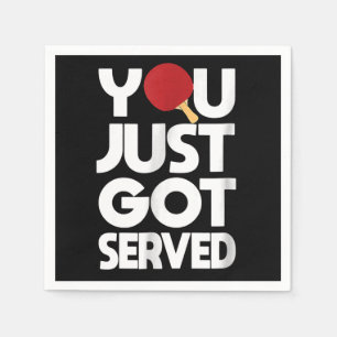 Serviette En Papier Ping-Pong Ping Pong