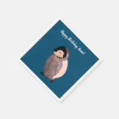 Serviette En Papier Pingouin bébé mignon (Coin)