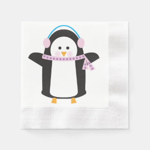 Serviette En Papier Pingouin chilien